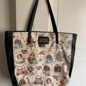 starwars loungefly tote
